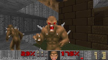 Doom II Hell on Earth Map02 Tyson in 2m51s by j4rio