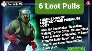 Wwe Champions 6 Loot Pulls For Zombie Havoc Limited Time Premium Loot