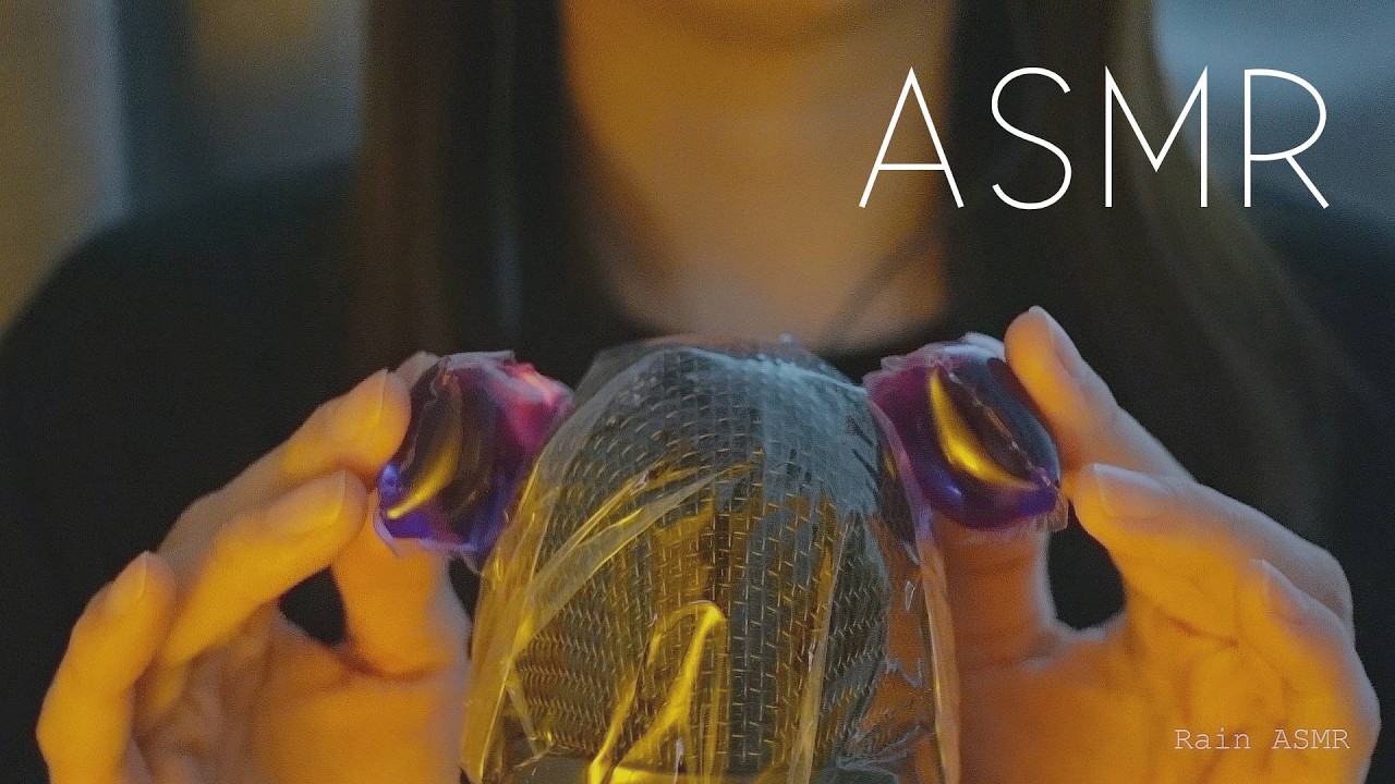 ASMR Wrapped Blue Yeti Sticky & Consistent Sounds for Deep Sleep (No Talking)