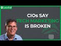 Why cios say the tech marketing model is broken  spirited conversations with myles suer