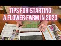 Tips for starting a flower farm in 2023  pepperharrow