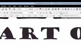 CorelDRAW Dye Sublimation Tips - Working with Text Part One