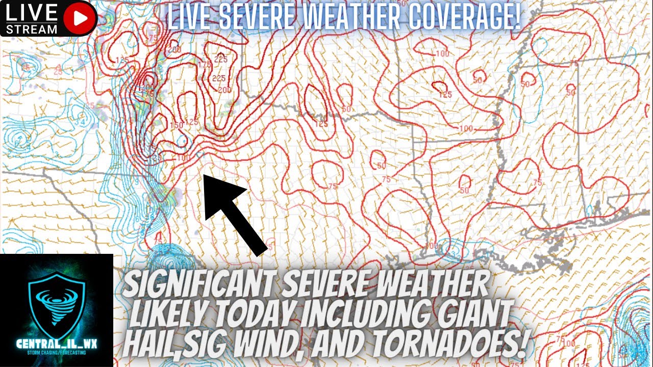 SIGNIFICANT Severe Weather LIKELY In TX Including HUGE Hail + HURRICANE ...