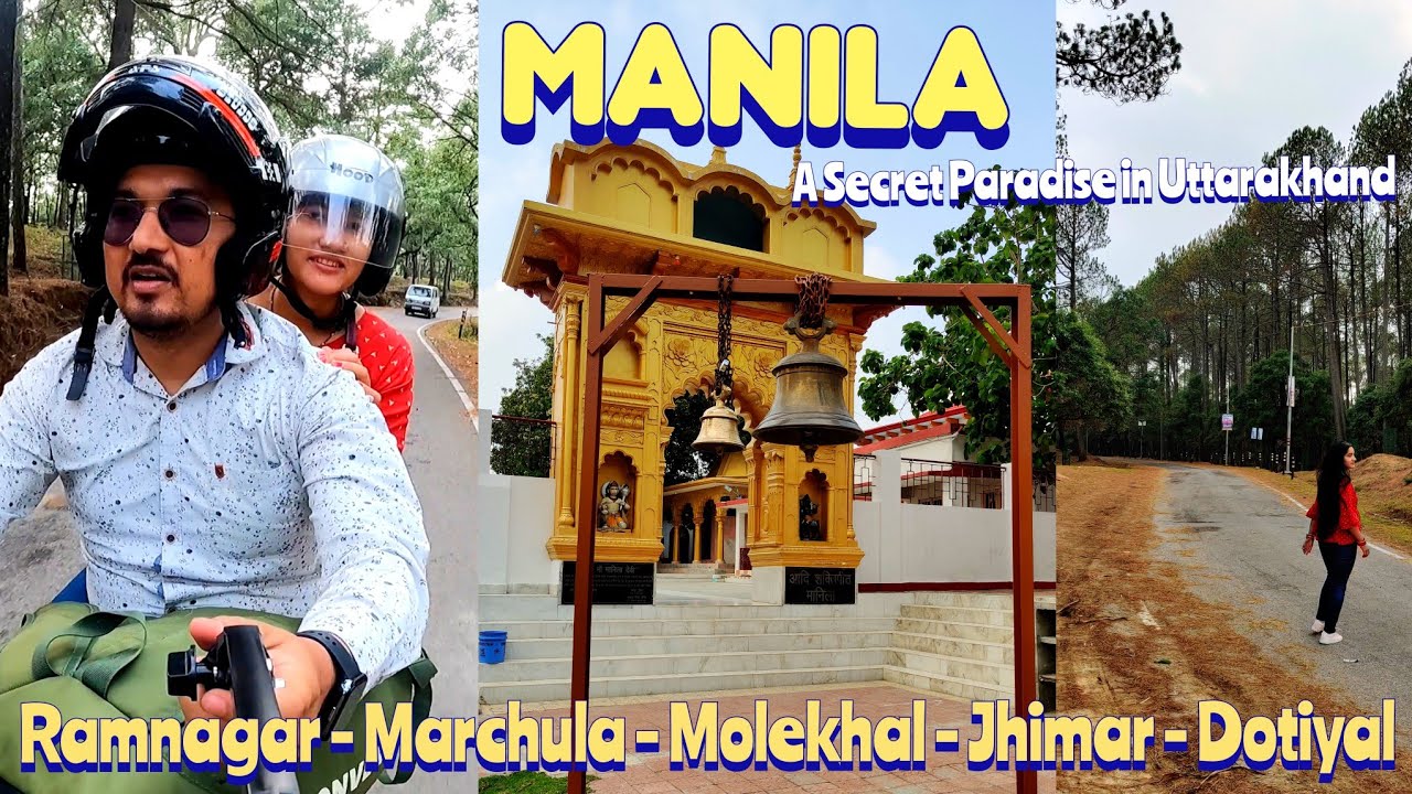 Manila  Secret destination in uttarakhand  Manila Mandir  Ramnagar to Manila Ride