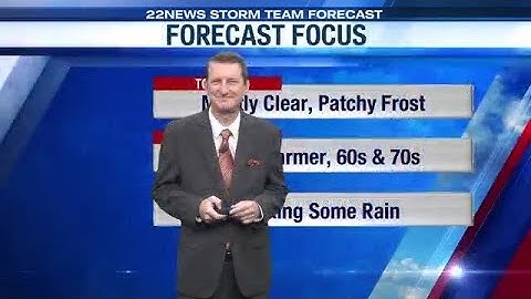Evening Video Forecast 10/17/25