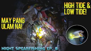 NIGHT SPEARFISHING EP. 6 | DALAWANG SPOT SA ISANG VIDEO! PANG ULAM NA!