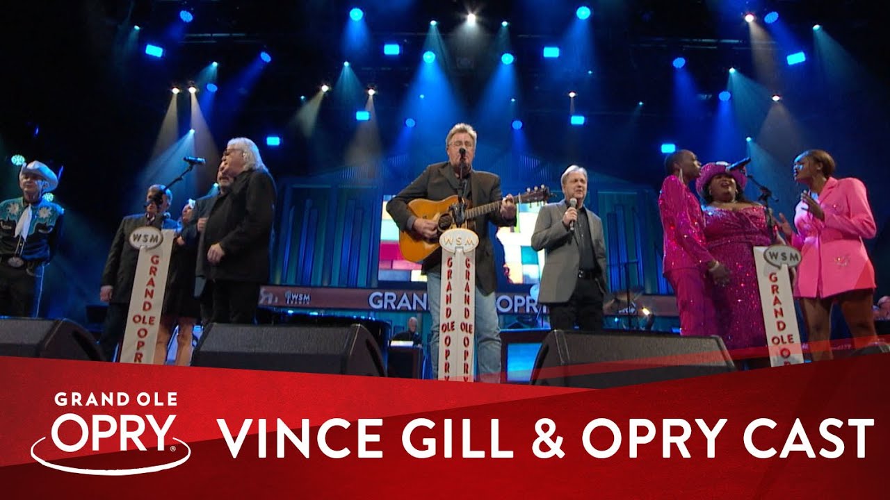 Vince Gill and Opry Cast