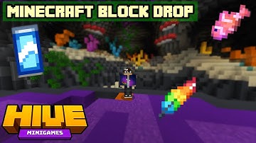 Minecraft Block Drop: FAIL Compilation, Win, and more (Hive)
