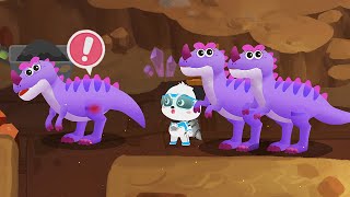 Dinosaur Rescue Team - Help The Dinosaurs Out Of Danger And Take Care Of Them - Babybus Game Video screenshot 2