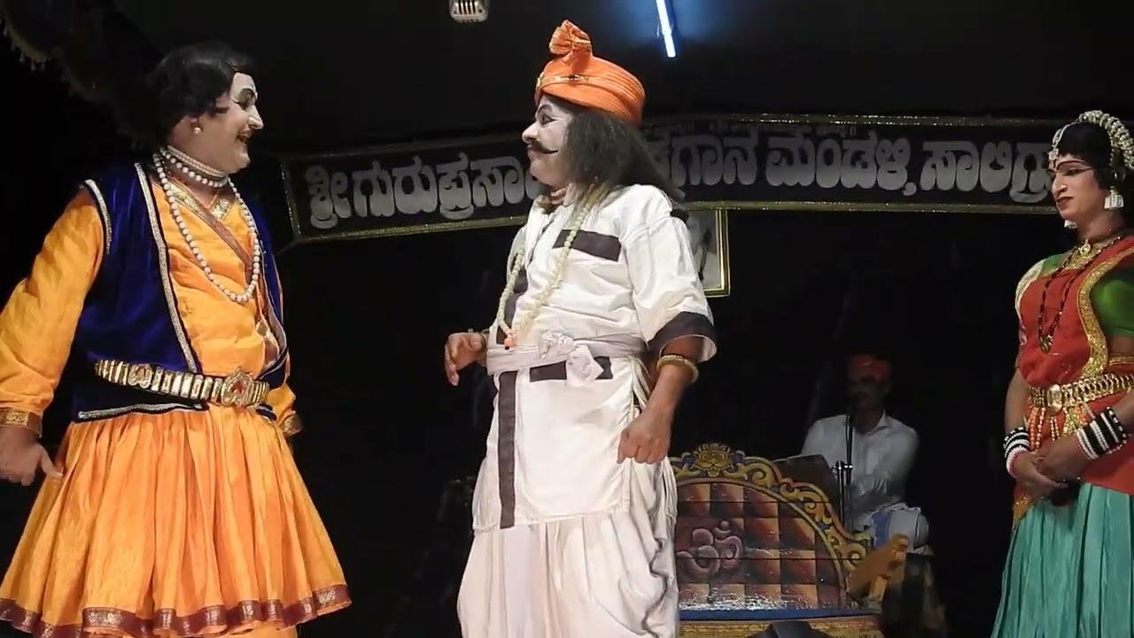 🤣ತ್ರಿವಳಿ ಹಾಸ್ಯ😂ರಮೇಶ ಭಂಡಾರಿ🤪ಕ್ಯಾದಗಿ & ನಾಗರಾಜರ ಹಾಸ್ಯಕ್ಕೆ ಹಿಮ್ಮೇಳದವರಿಗೂ ನಗು ತಡೆಯಲಾಗಲಿಲ್ಲ👌#yakshagana