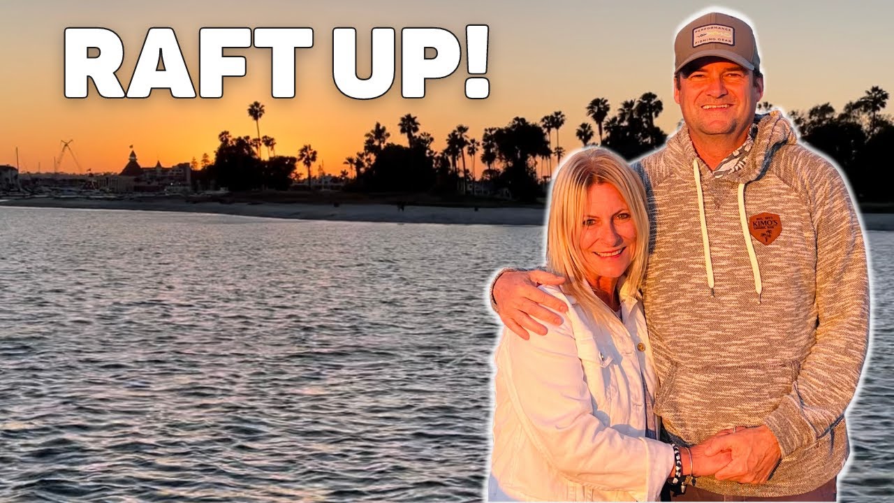 RAFT UP on the BAY! Plus SEA RAY SUNDANCER TOUR and one of the boat dogs has cancer😥