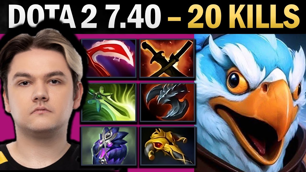 Кез, профессиональный керри с бабочкой и 1000 GPM — геймплей Dota