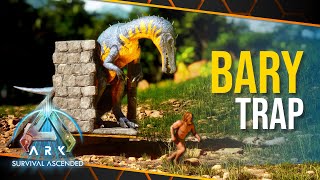How to Build a Baryonyx Trap in ARK: Survival Ascended!