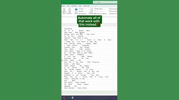 Trim Spaces in Excel‼️ #excel