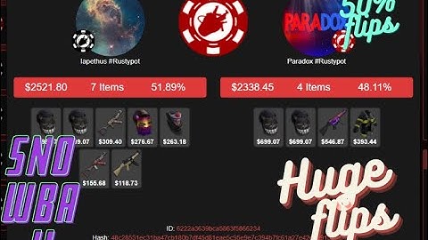 Rust Gambling Highlights Nr 5.Rustchance trying to get a huge snowballllll:D