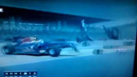 F1 2010 Crash Korea