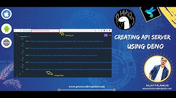 Creating First API Server using Deno Scripting | deno js tutorial