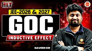 General Organic Chemistry - Inductive Effect | JEE and EAPCET 2026-2027 | HIT Series | Naveen Sir