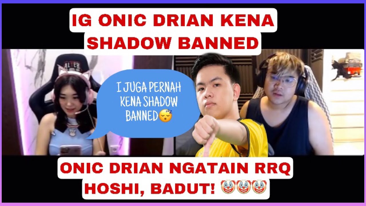 ANTIMAGE DAN LIVY BAHAS SOAL IG ONIC DRIAN YANG DI REPORT FANS RRQ HOSHI?!!