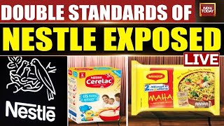 INDIA TODAY LIVE: Nestle Sugar Scandal Exposed | Nestle Ceralac Controversy | Nestle News LIVE