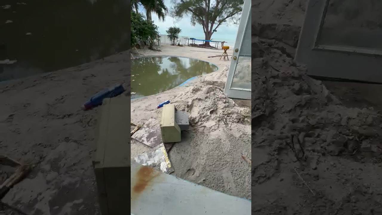 Tfue's Childhood home damaged by Hurricane Helene Storm Surge