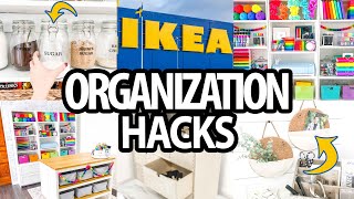 Ikea Kitchen Organizing Hacks- 10 GENIUS Ideas - The Crazy Craft Lady