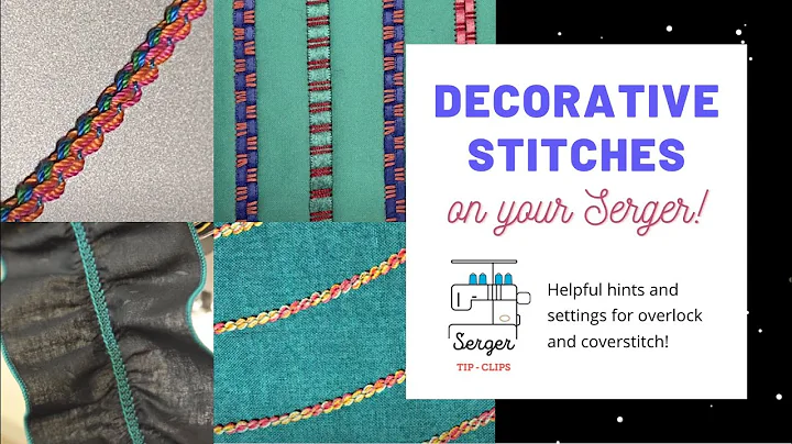 Decorative Stitches on your Serger