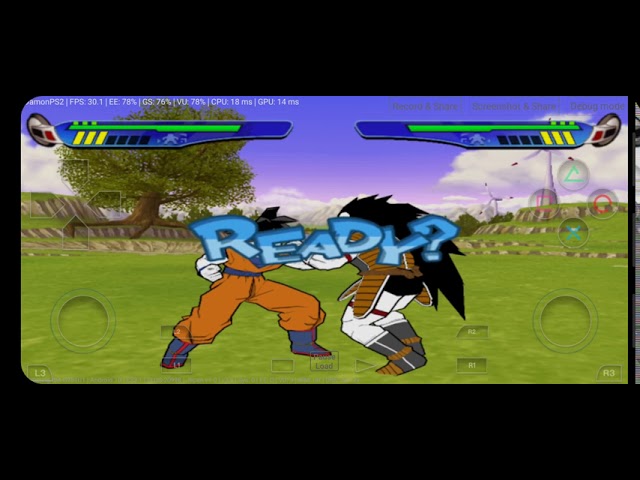 Como jogar Dragon Ball Z Budokai Tenkaichi 3 no Android l Teste emulador  DamonPs2 Pro 