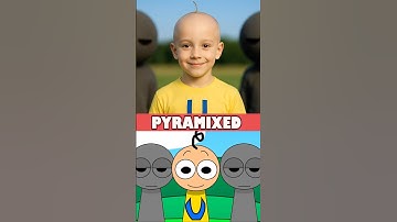 Incredibox Sprunki Pyramixed Upin & Ipin As Human In Real Life!