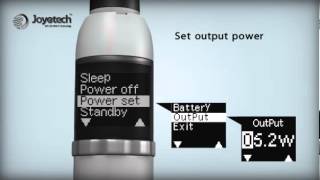 Joyetech eVic Usage Video