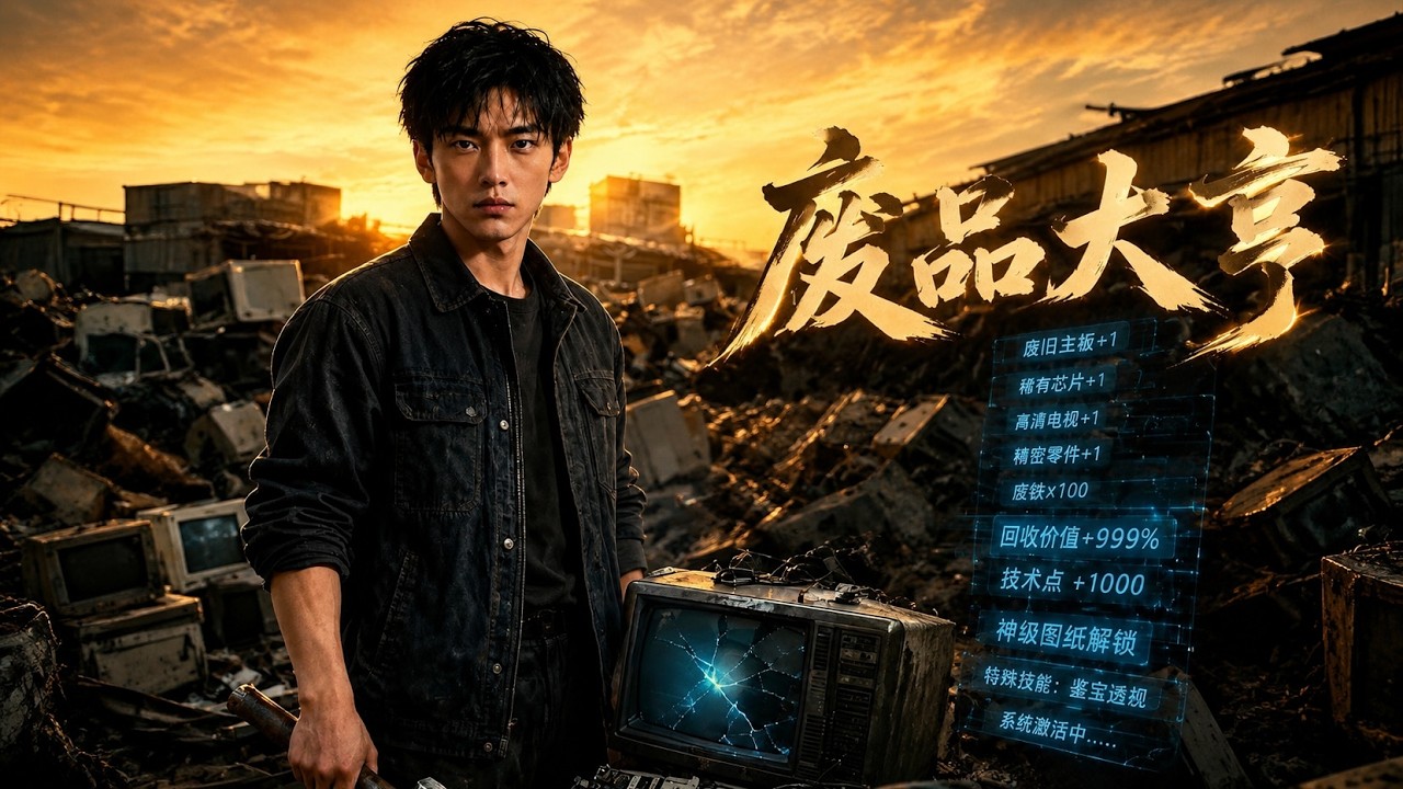 【高清全集】《废品大亨》 #逆袭 #爱情 #甜宠 #反转 #热门短剧 #drama #爽剧 #電影 #精彩影视 #AI短剧