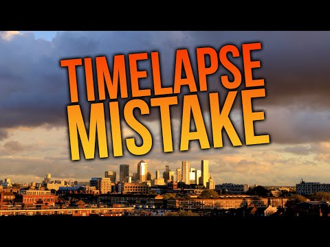 Weird timelapse mistake