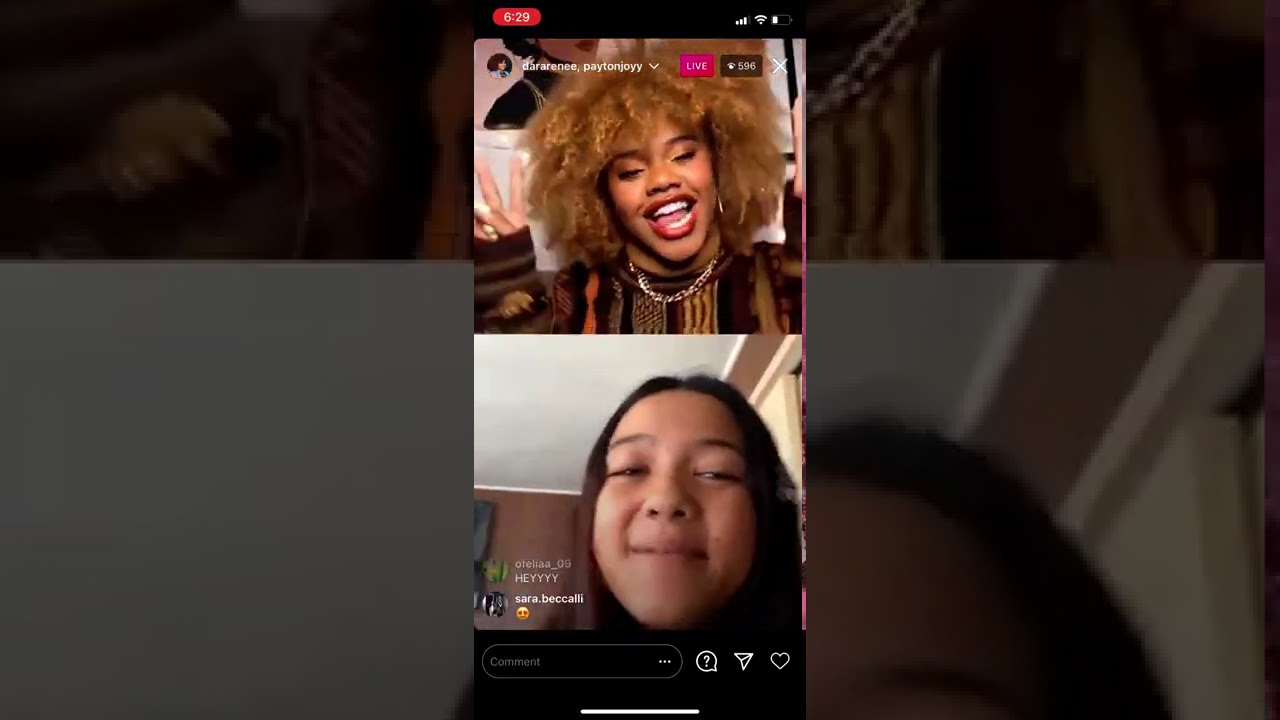 Dara Renee Instagram Live 12/17