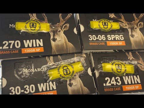 Weekly ammo hunt. Is Monarch hunting ammo any good? Is the ammo shortage over?