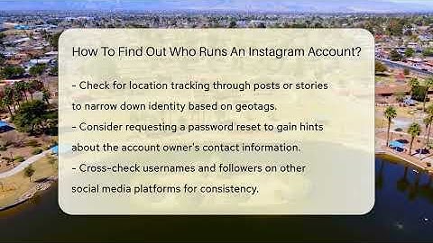 How To Find Out Who Runs An Instagram Account? - Everyday-Networking