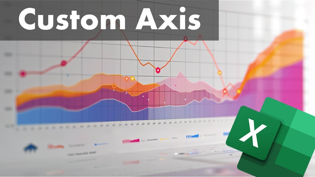 Create A Custom Number Format For A Chart Axis Youtube