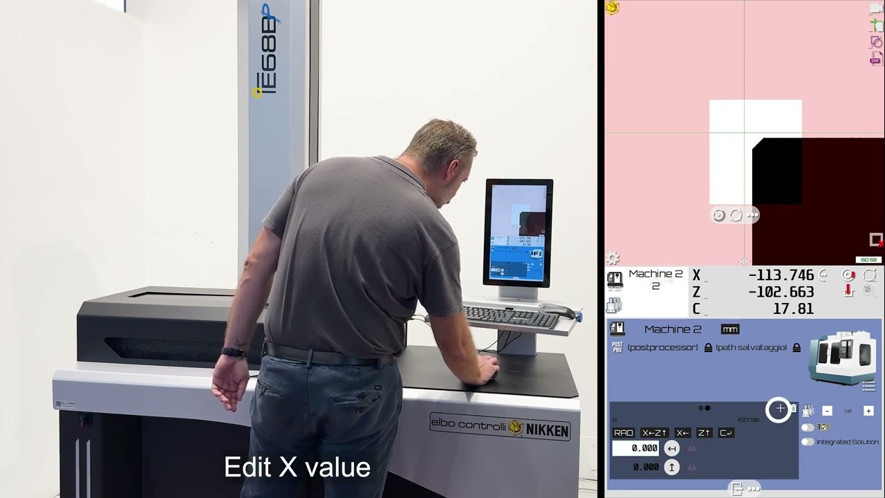 E68B Multi Origin - Elbo Controlli NIKKEN tool presetter -