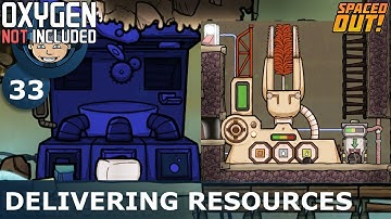 DELIVERING RESOURCES TO SECOND PLANETOID - ONI - Spaced Out: Ep. #33 (Oxygen Not Included)