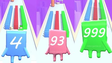 Domino Run 3D - All Levels 1-18 Gameplay