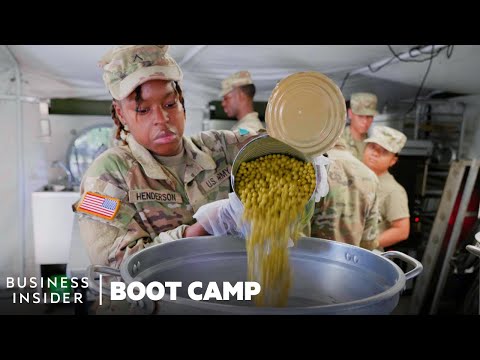 How Army Cooks Are Trained To Feed 800 Soldiers In The Field | Boot Camp | Insider Business