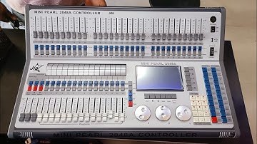Mini Pearl 2048A DMX Controller  unboxing Review and testing Brand - Jia Model - J494