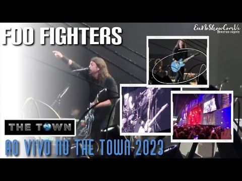 Copo Foo Fighters Brasil 2023 The Town