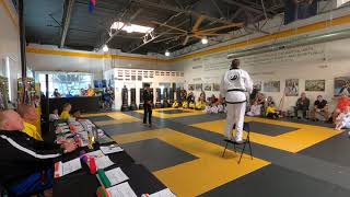 Victor Rodriguez Board Breaking at the United States Karate Academy