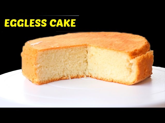 Eggless Cake Recipe | Eggless Vanilla Cake without Condensed milk | Eggless Sponge Cake Recipe | bharatzkitchen