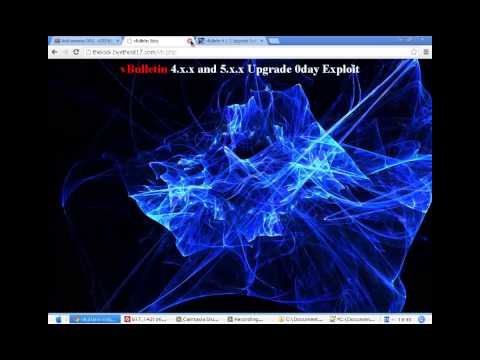 vBulletin hack and shell upload
