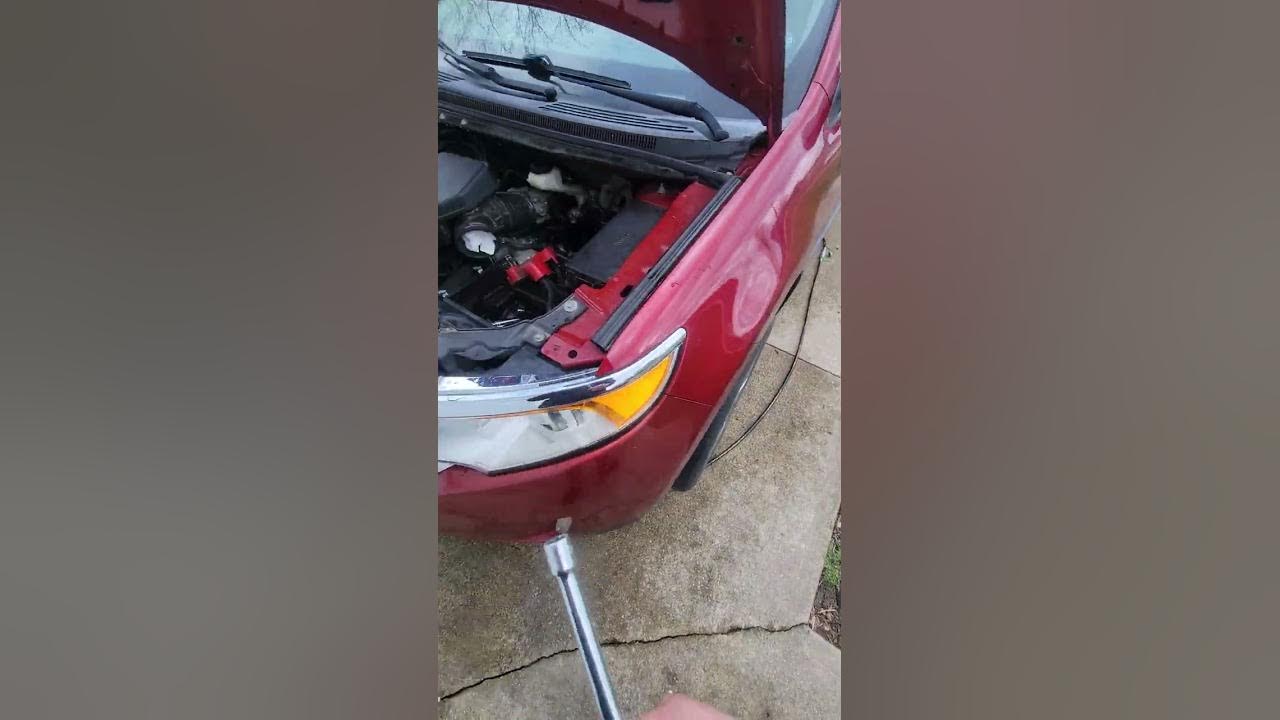ford edge ABS module replacement - YouTube