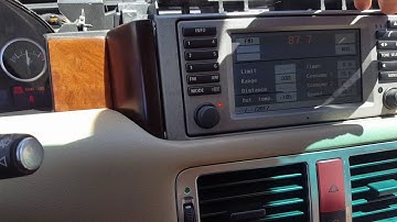 2004 range rover l322  fix screen