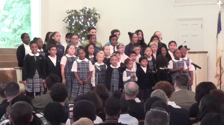 Jenny & Myatt singing with Champion Baptist Academy