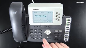 Yealink T28P Screen Control Soft Keys