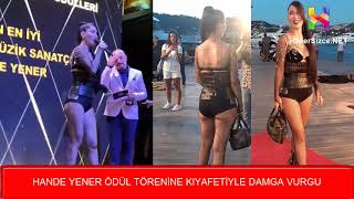 Hande Yener Kiyafeti̇yle Nefes Kesti̇
